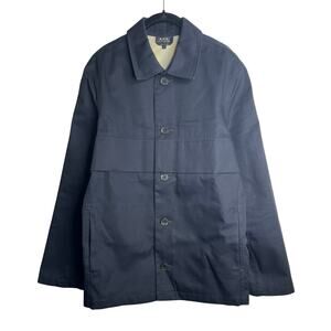 1-25 APC RUE MADAME PARIS Men's Jacket Navy Small